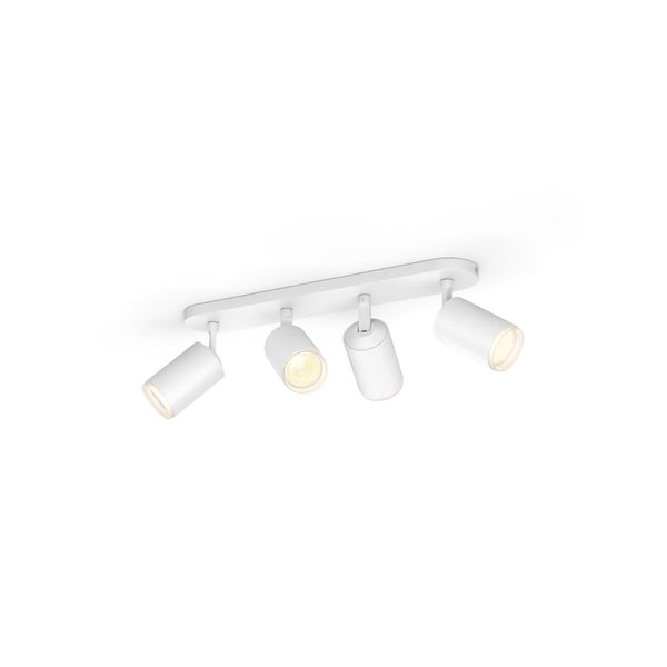 Fugato plate/spiral white 4x5.7W 230V