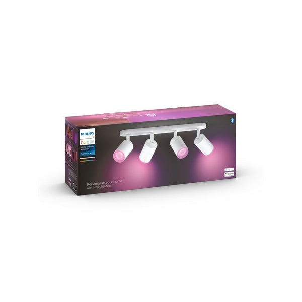 Fugato plate/spiral white 4x5.7W 230V