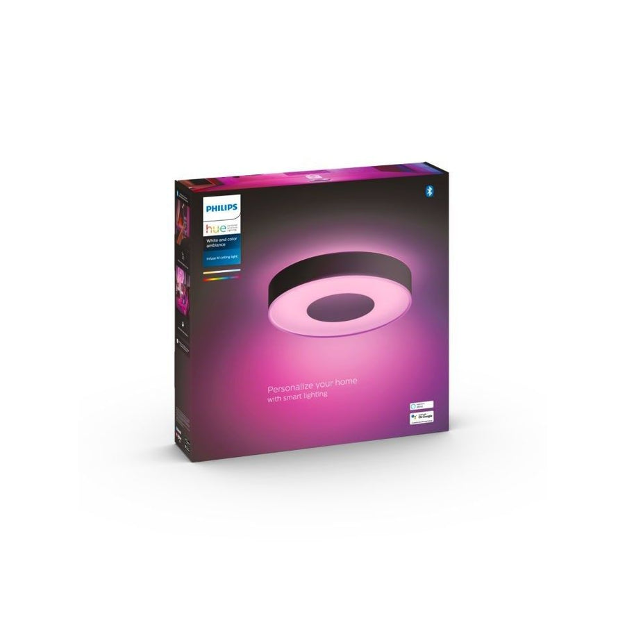 Hue Infuse M ceiling lamp black
