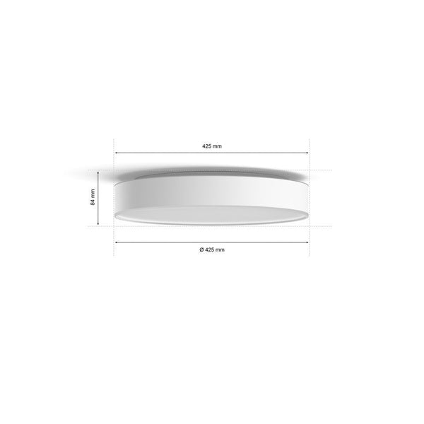 Hue Devere L ceiling lamp white