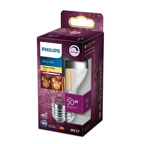 LED classic CM 50W A60 E27 WW CL D SRT4