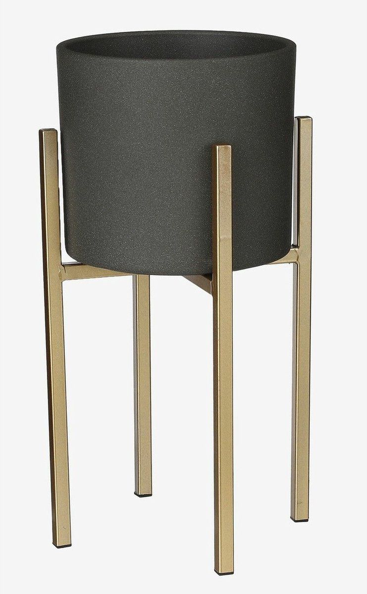 Era pot rond d.grijs mat - h21,5xd23cm