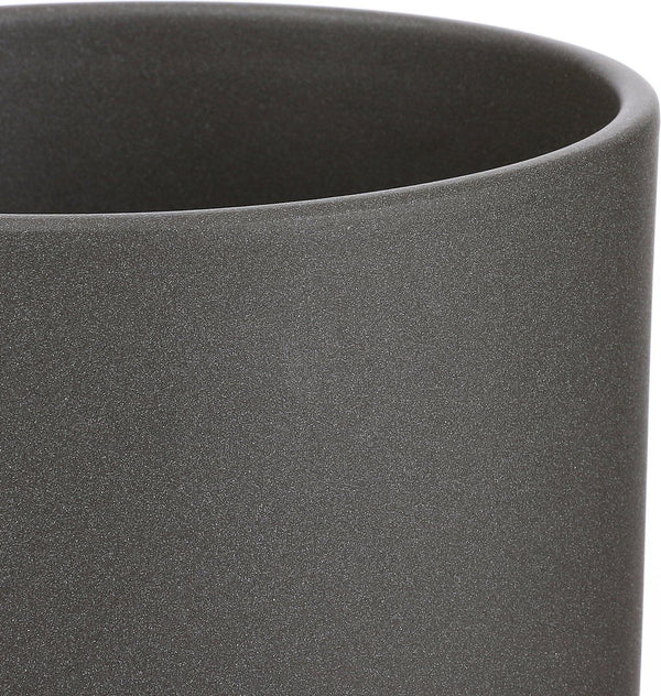 Era pot rond d.grijs mat - h21,5xd23cm