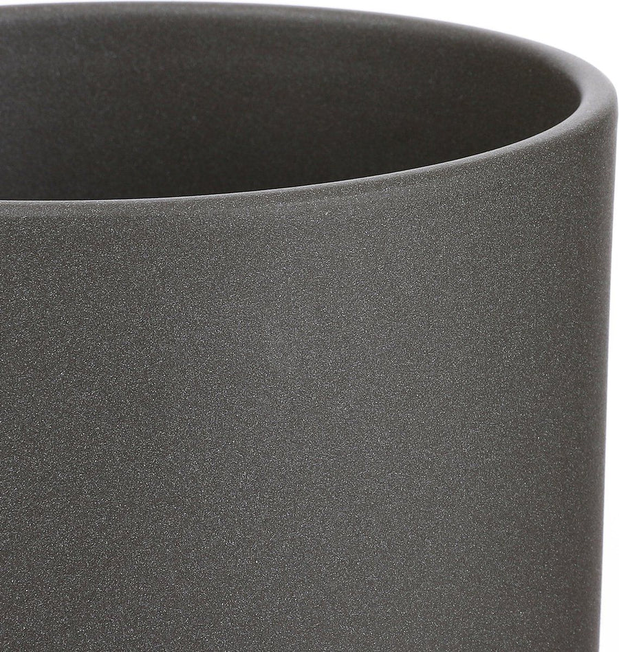 Era pot rond d.grijs mat - h21,5xd23cm