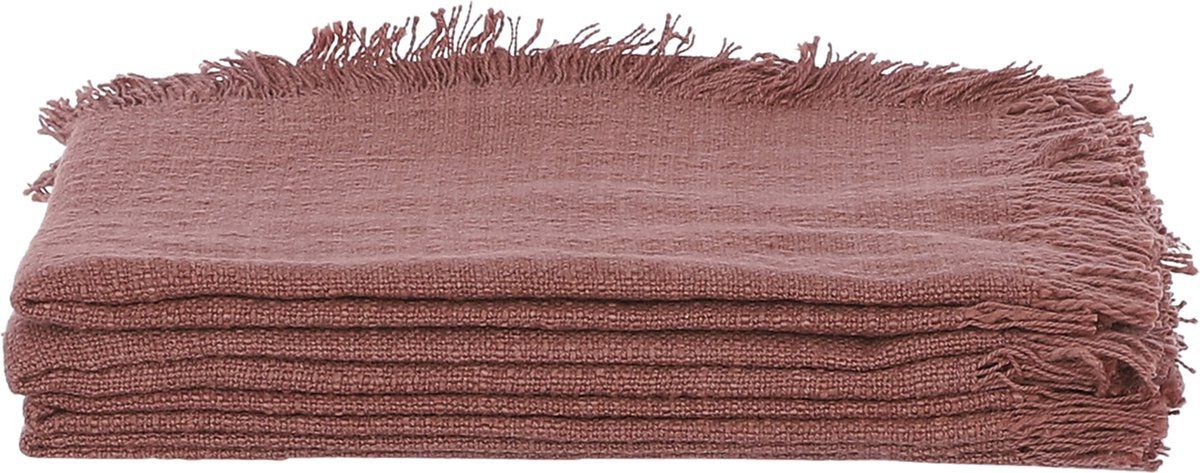 Xavie placemat bruin 4 stuks - l48xb33cm