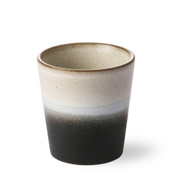Koffiemok 70s ceramics Rock
