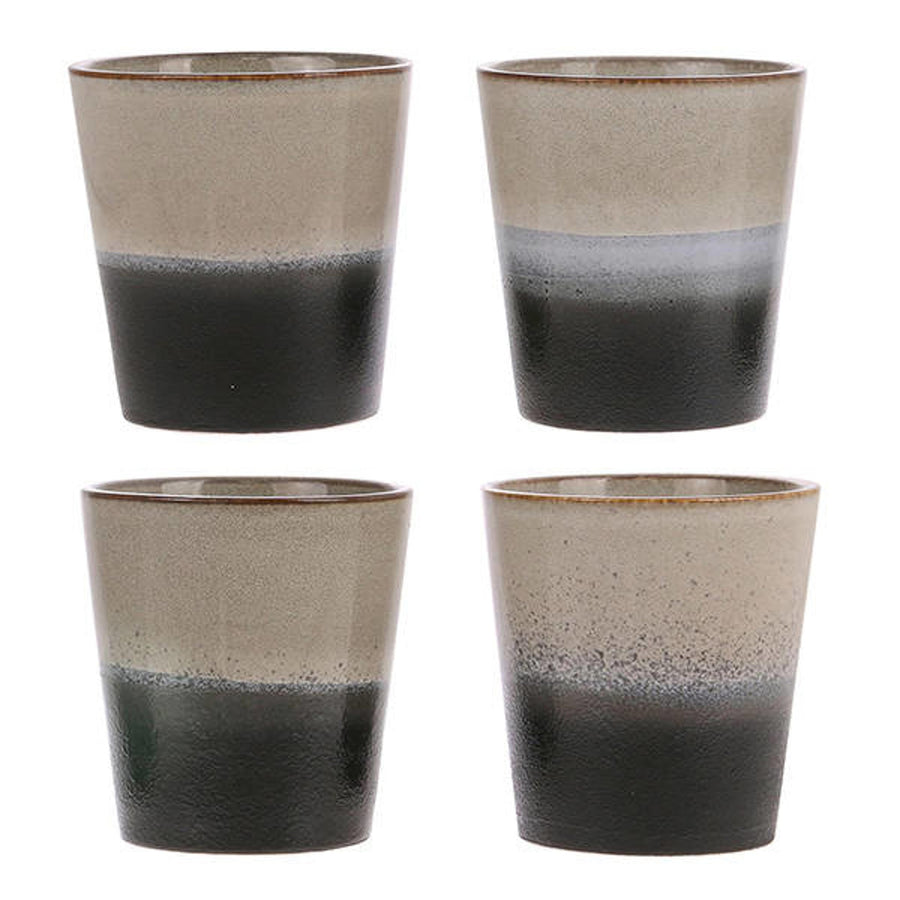Koffiemok 70s ceramics Rock