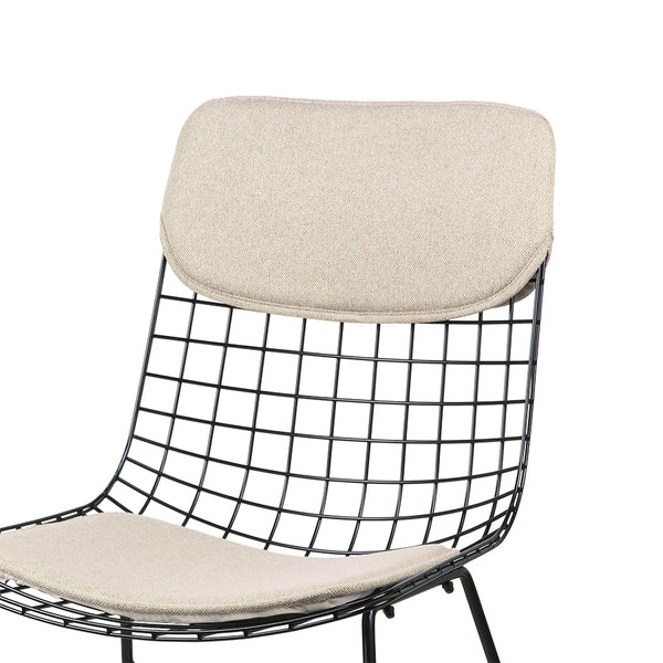 Wire chair comfort kit sand