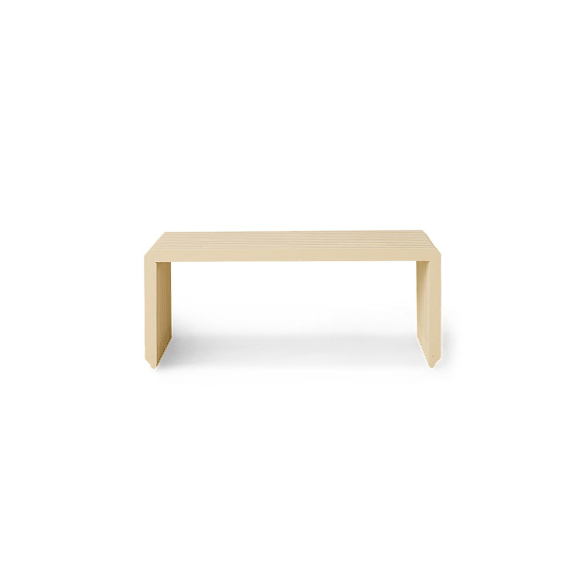 Slatted bench sand, 96x43cm