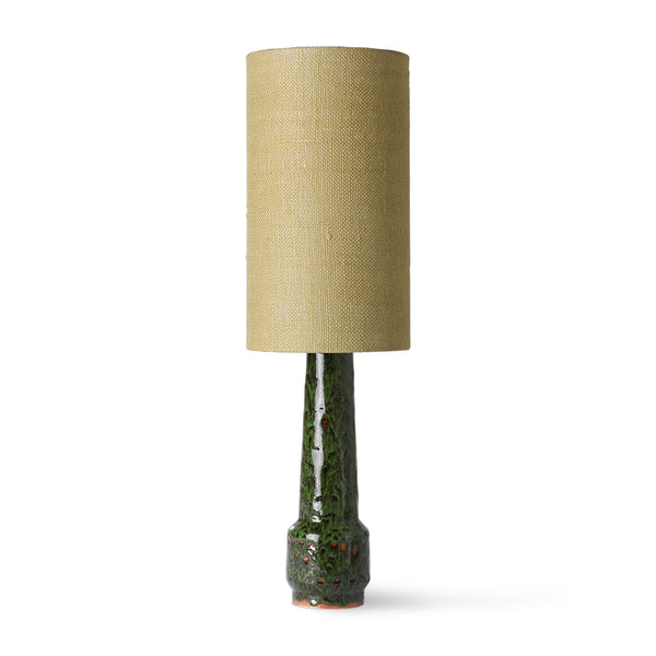 Lampenkap jute jadegroen