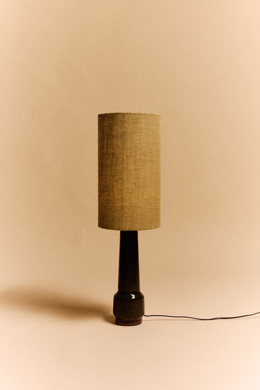 Lampenkap jute jadegroen