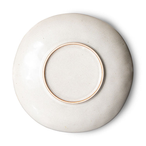70s ceramics: side plates, mist (set of 2)