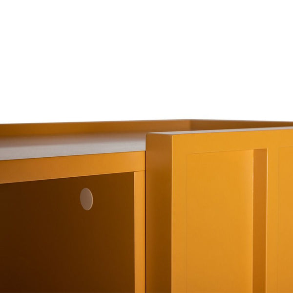 cupboard, ginger orange