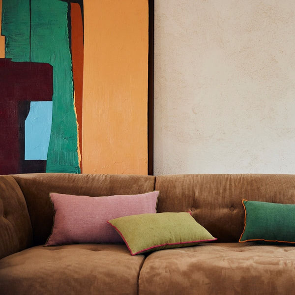 Cushion, bouquet (60x35)
