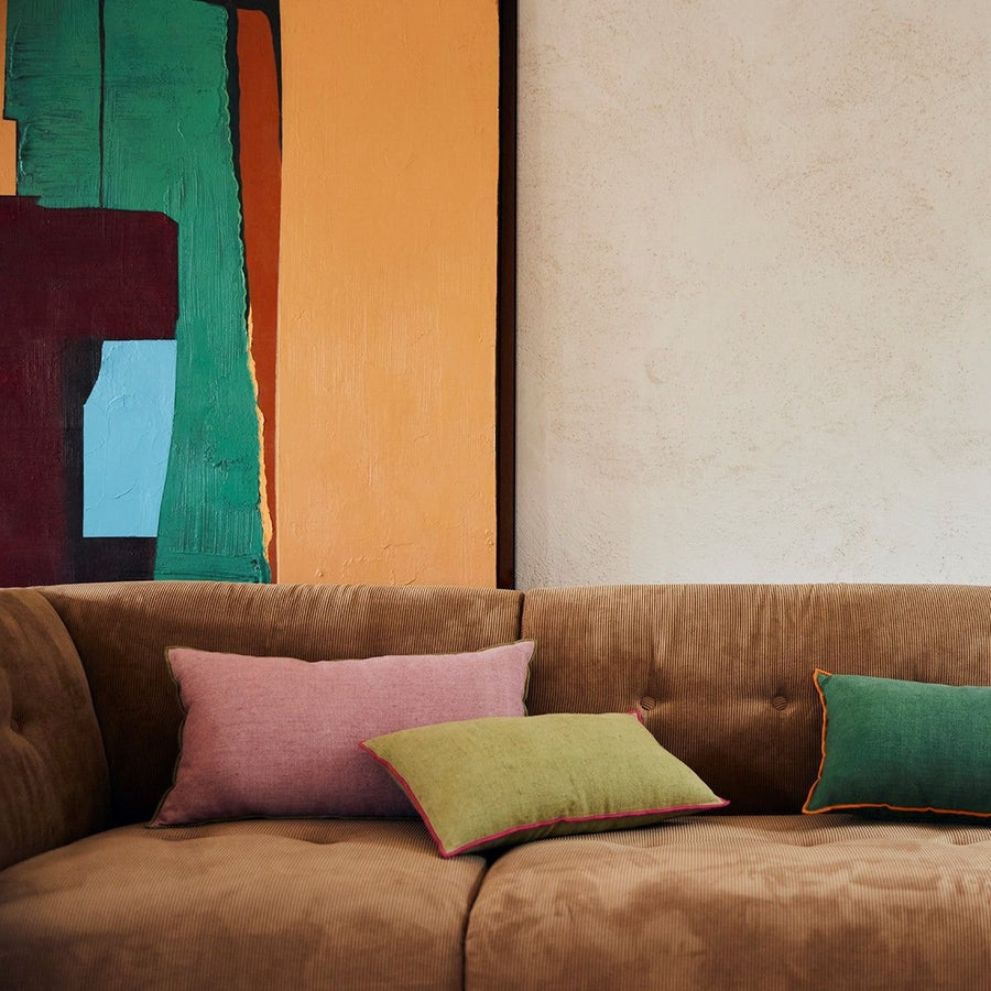 Cushion, bouquet (60x35)