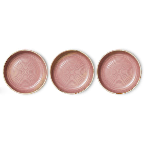 Chef ceramics: deep plate L, rustic pink