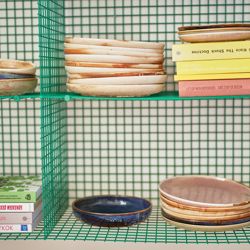 Chef ceramics: dinner plate, rustic blue