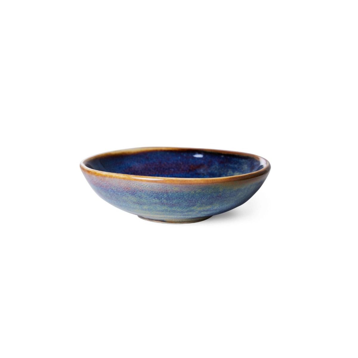 Chef ceramics: small dish, rustic blue