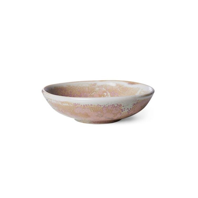 Chef ceramics: small dish, rustic pink