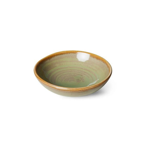 Chef ceramics: small dish, moss green