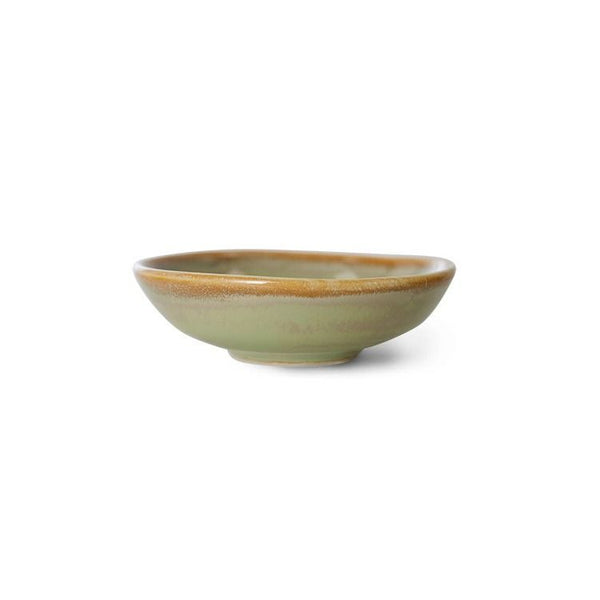Chef ceramics: small dish, moss green