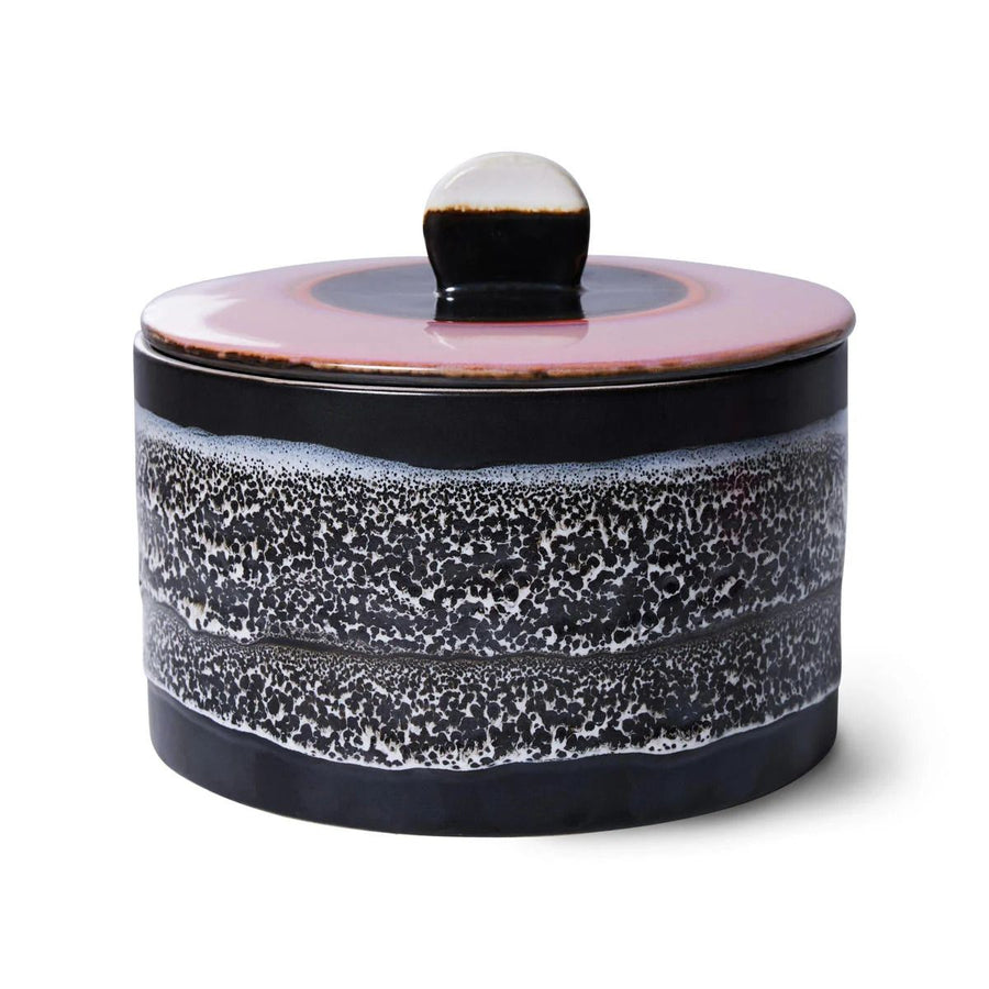 70s ceramics: cookie jar, Disco
