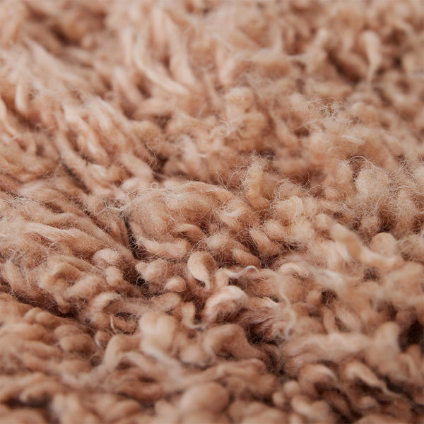 Vloerkleed Fluffy zachtroze 200 x 300 cm