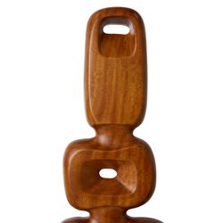 Hand carved wooden sculpture
