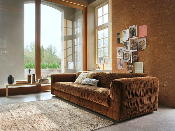 Bank Club royal velvet karamel