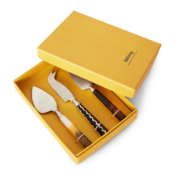 Cheese knives havana (set of 3)