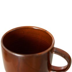 Chef ceramics: mug, burned orange