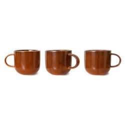 Chef ceramics: mug, burned orange