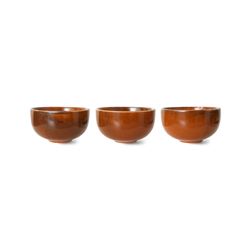 Chef ceramics: bowl, burned orange