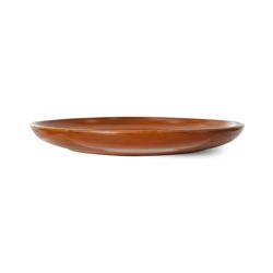 Chef ceramics: side plate, burned orange