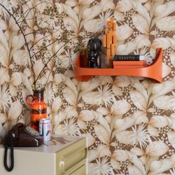Retro shelf, orange