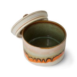 70s ceramics: cookie jar, burst