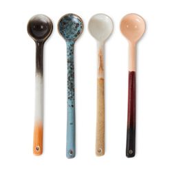 70s ceramics: spoons L, breeze (set of 4)