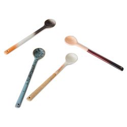 70s ceramics: spoons L, breeze (set of 4)
