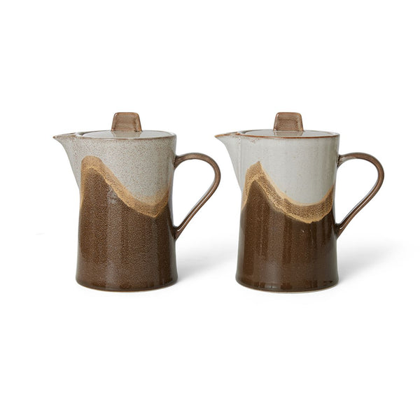 70s ceramics: tea pot, oasis