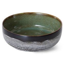 70s ceramics: salad bowl, rock on