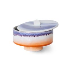 70s ceramics: bonbon bowl, mauve