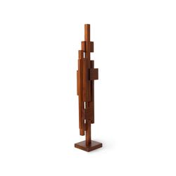 Skyline sculpture espresso M