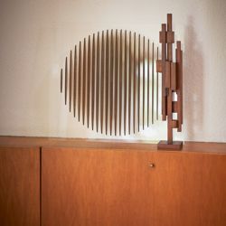 Skyline sculpture espresso M