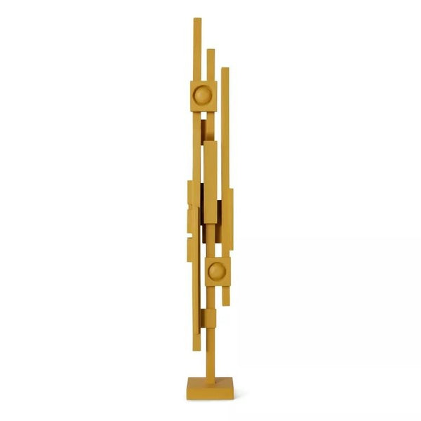 Skyline sculpture mustard L