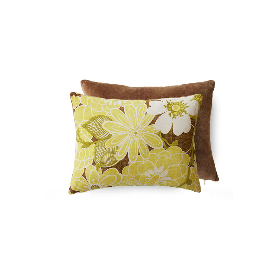 Stitched cushion daisy (40x35cm)