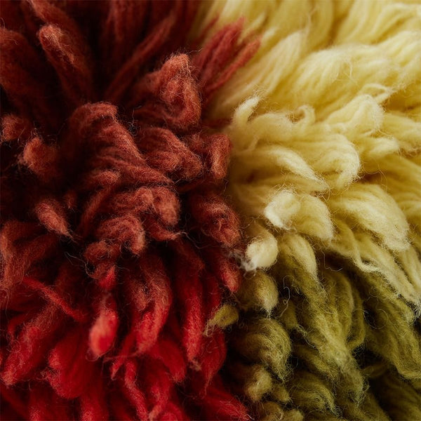 Fluffy rag cushion (60x40cm)
