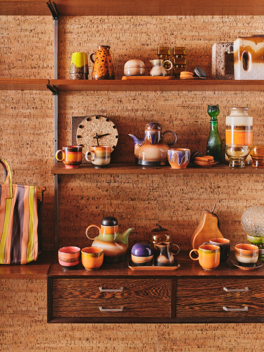 70s ceramics: coffee pot morning