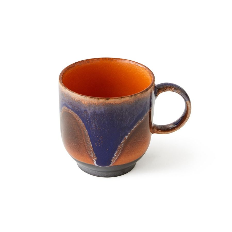 70s ceramics: café mug arabica