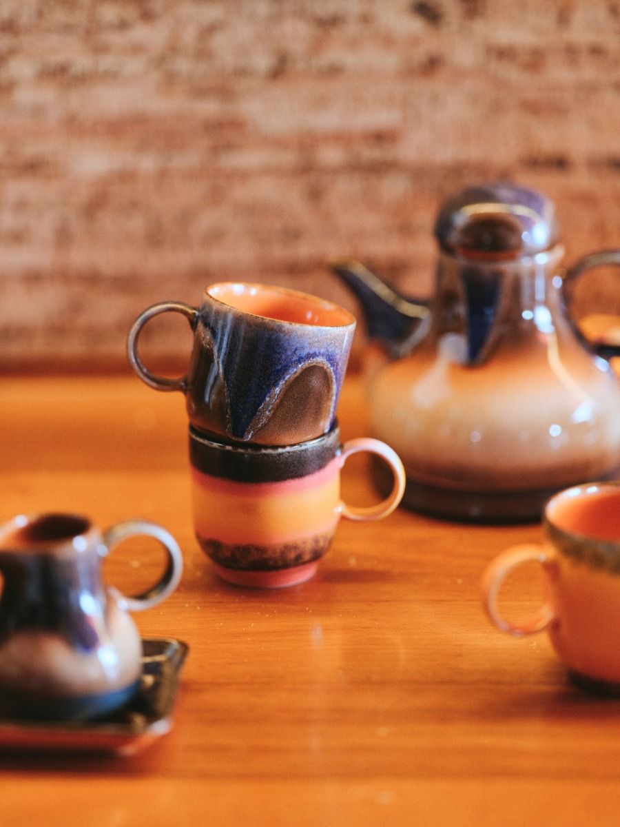 70s ceramics: café mug arabica