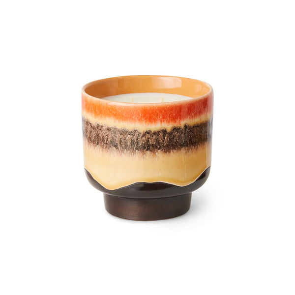 70s ceramics: scented candle Tulum